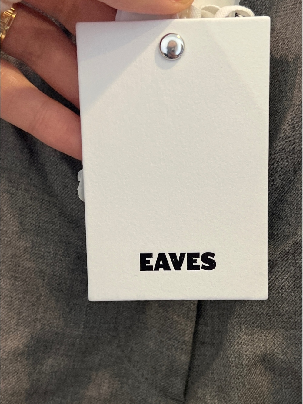 Eaves Auri Trouser in Melange Gray - Picture 7 of 7